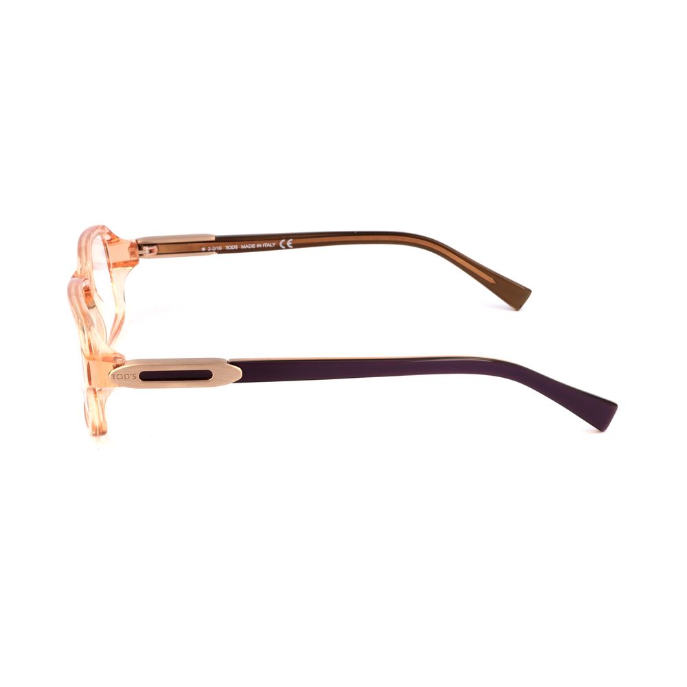 Tod's Orange Acetate Frames by Tod's