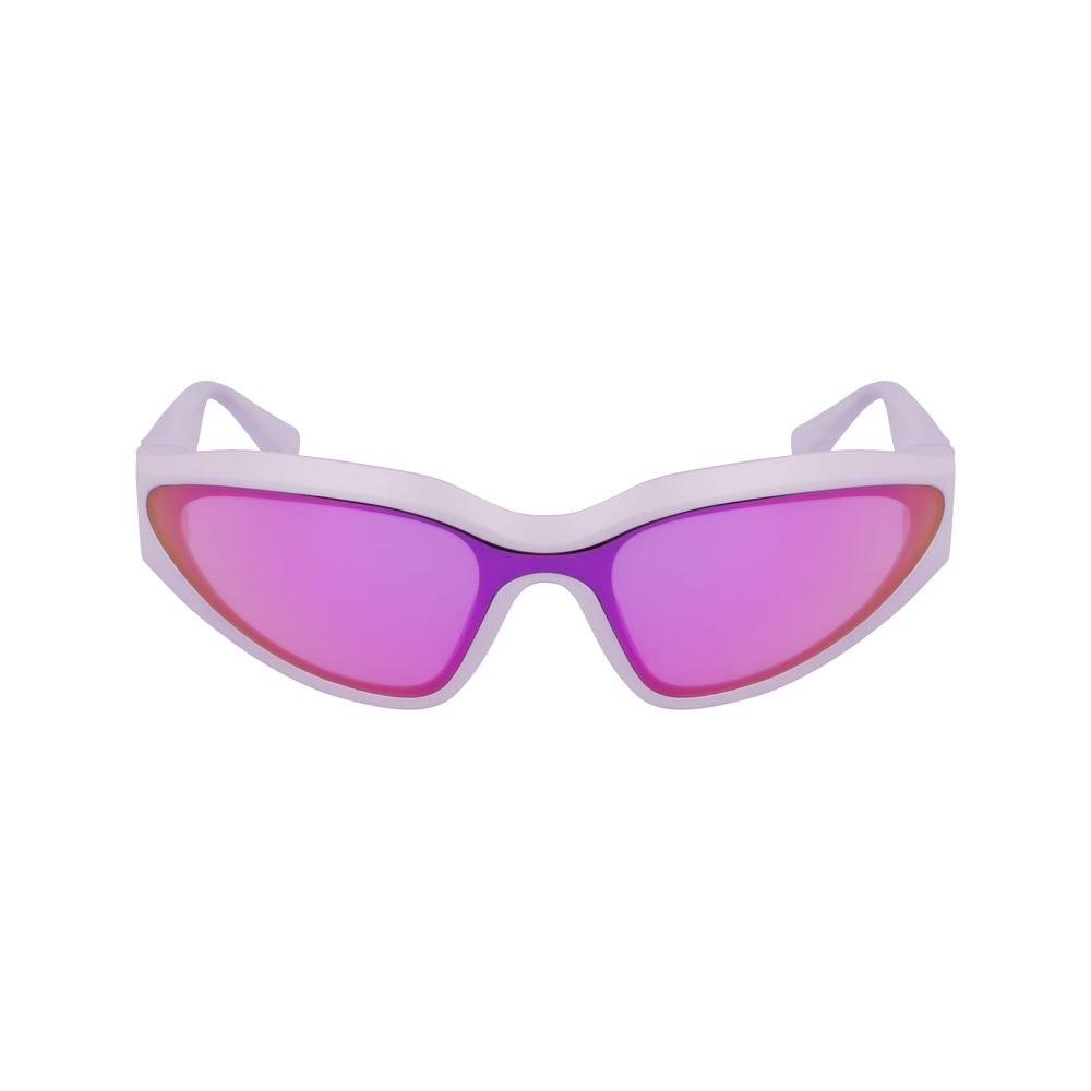 Lunettes de soleil injectées violettes Karl Lagerfeld