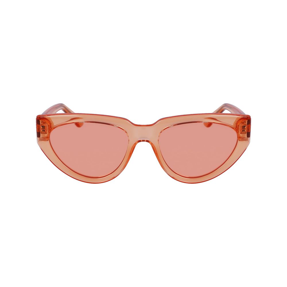 Karl Lagerfeld Orange Injected Sunglasses by Karl Lagerfeld