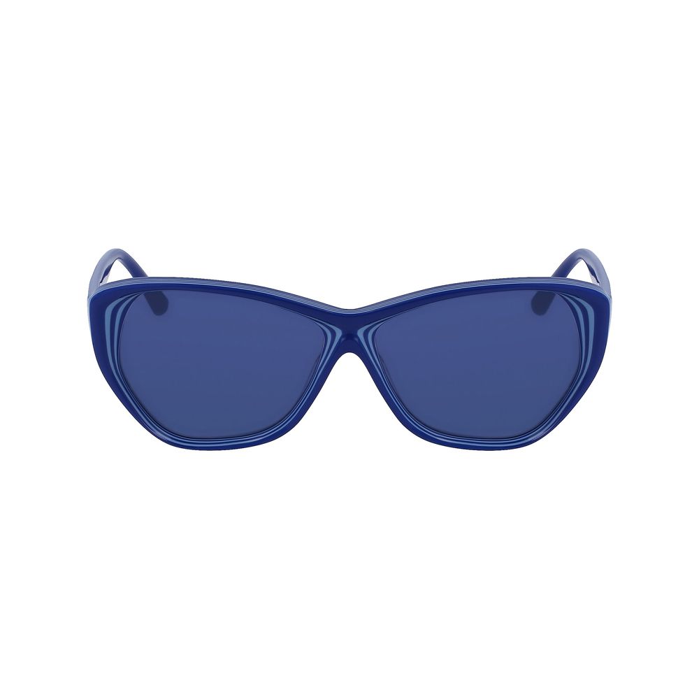 Karl Lagerfeld Blue Acetate Sunglasses by Karl Lagerfeld