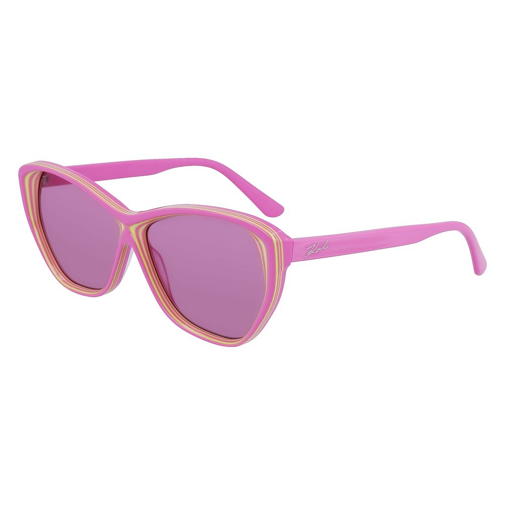 Karl Lagerfeld Multicolor Acetate Sunglasses by Karl Lagerfeld