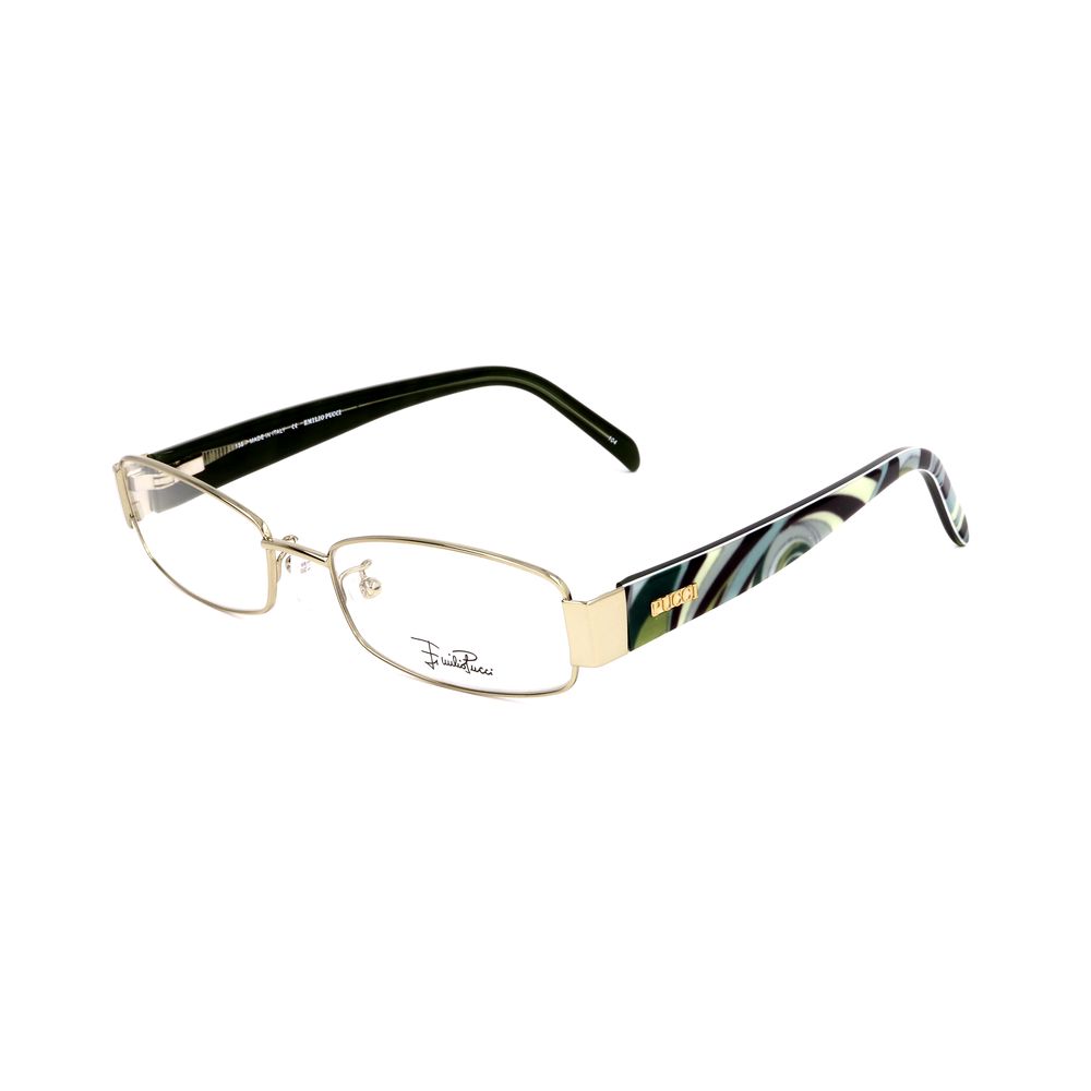 Emilio Pucci Multicolor Metal Frames by Emilio Pucci