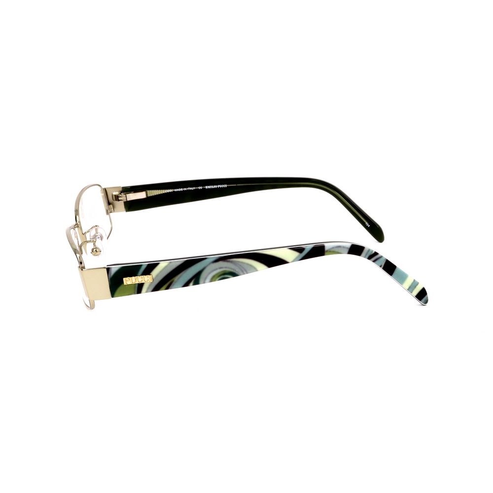 Emilio Pucci Multicolor Metal Frames by Emilio Pucci