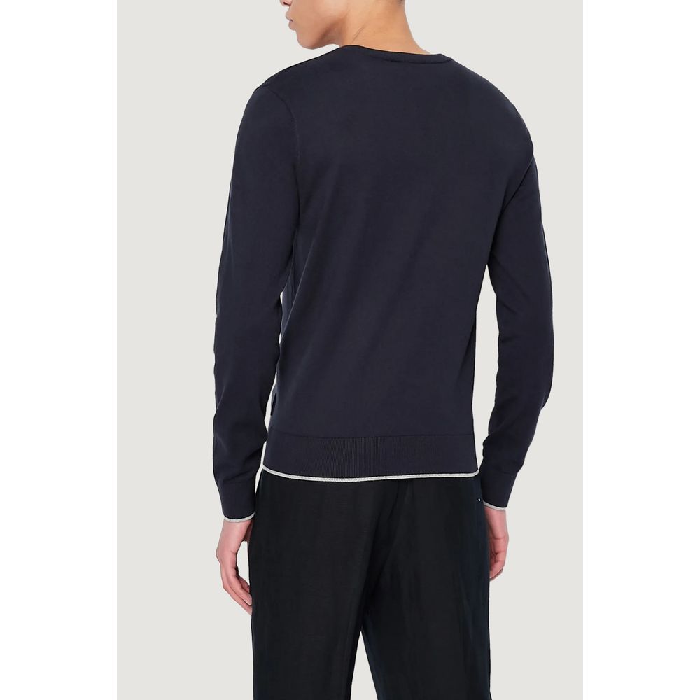 Armani Exchange Blue Cotton Sportswear by Armani Exchange