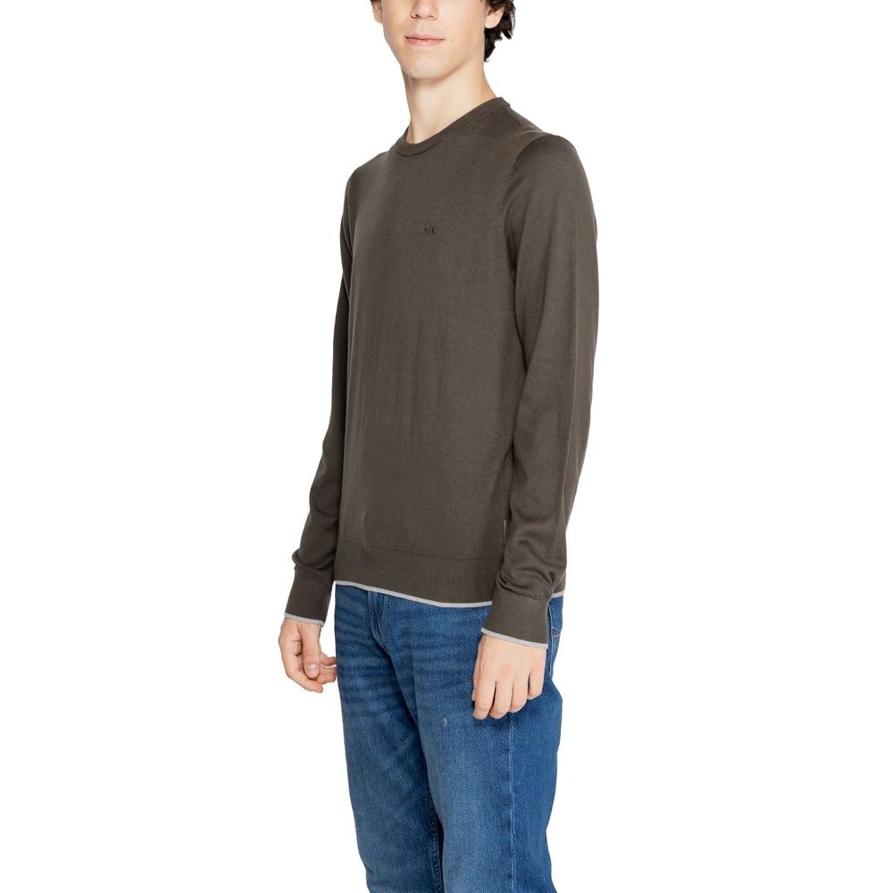Armani Exchange Green Cotton Sportswear by Armani Exchange