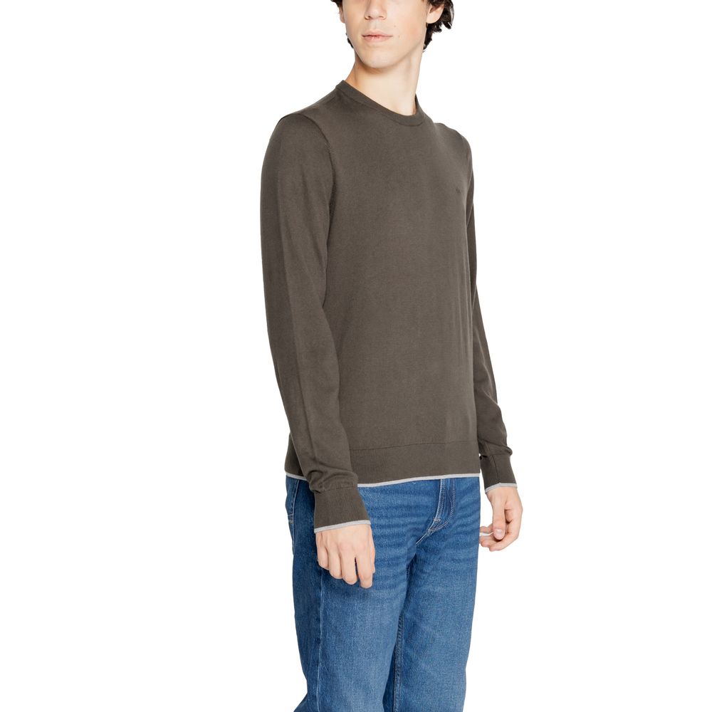 Armani Exchange Green Cotton Sportswear by Armani Exchange