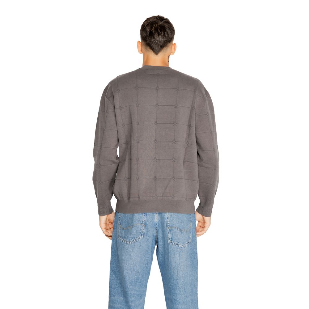 Armani Exchange Gray Cotton Sportswear by Armani Exchange