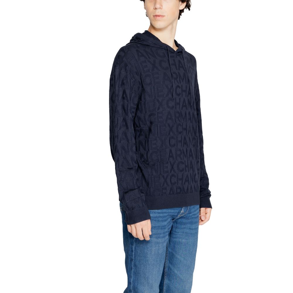Armani Exchange Blue Viscose Sportswear by Armani Exchange