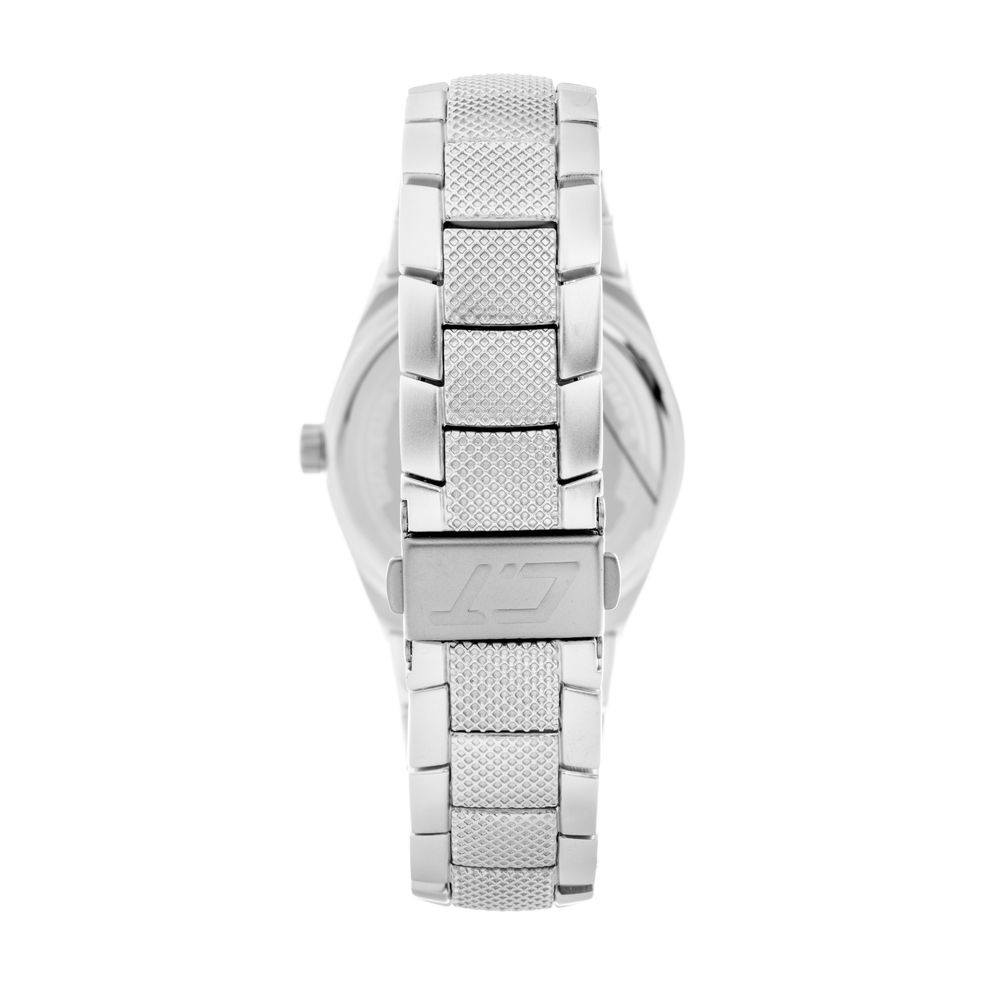 Montre Chronotech en acier inoxydable argenté
