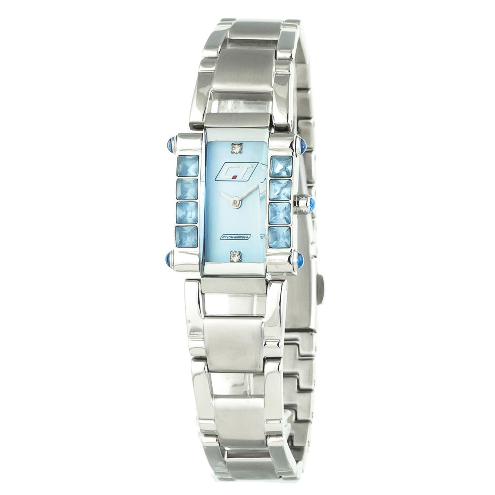 Montre Chronotech en acier inoxydable argenté