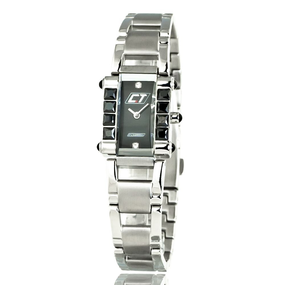 Montre Chronotech en acier argenté