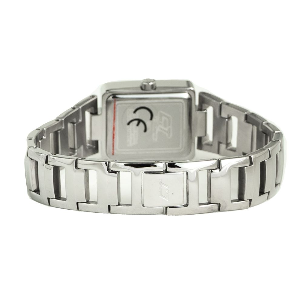Montre Chronotech en acier inoxydable argenté