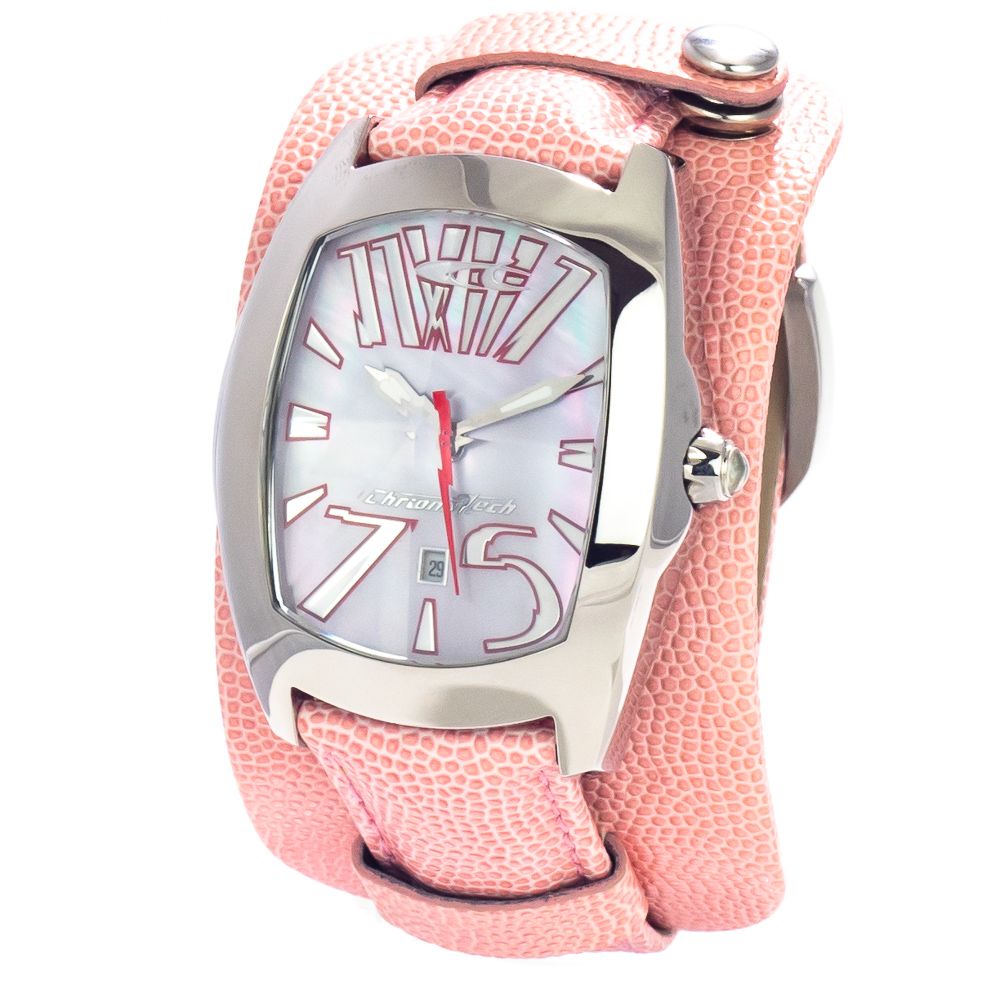 Chronotech Multicolor Leather Watch by Chronotech