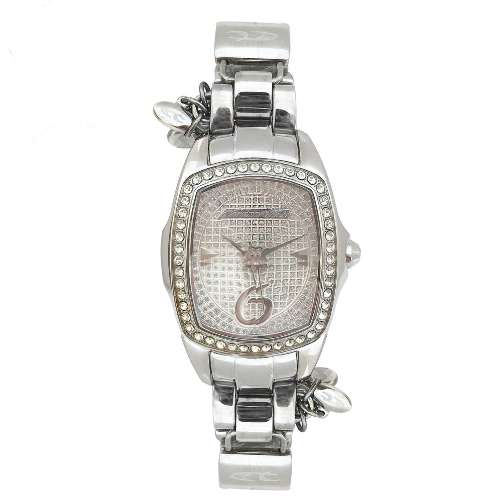 Montre Chronotech en acier argenté