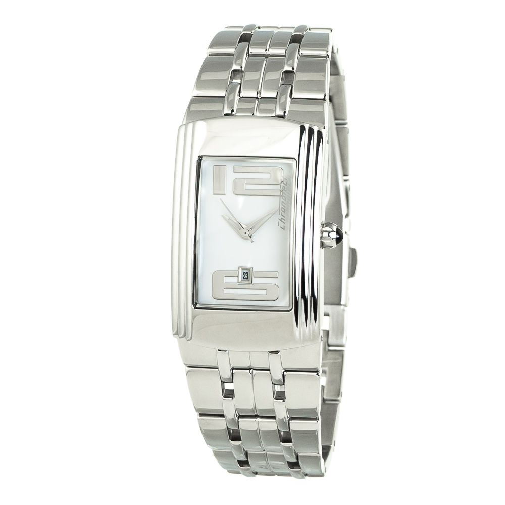 Montre Chronotech en acier argenté