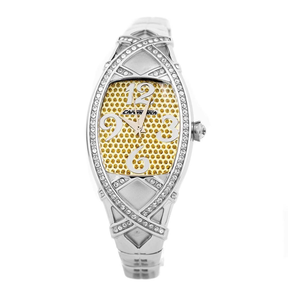 Montre Chronotech en acier inoxydable argenté
