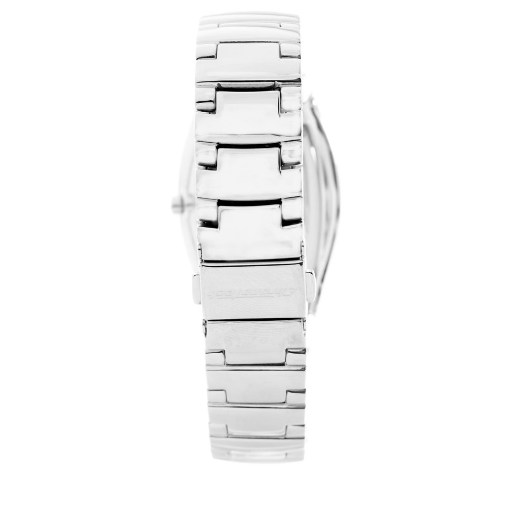 Montre Chronotech en acier inoxydable argenté