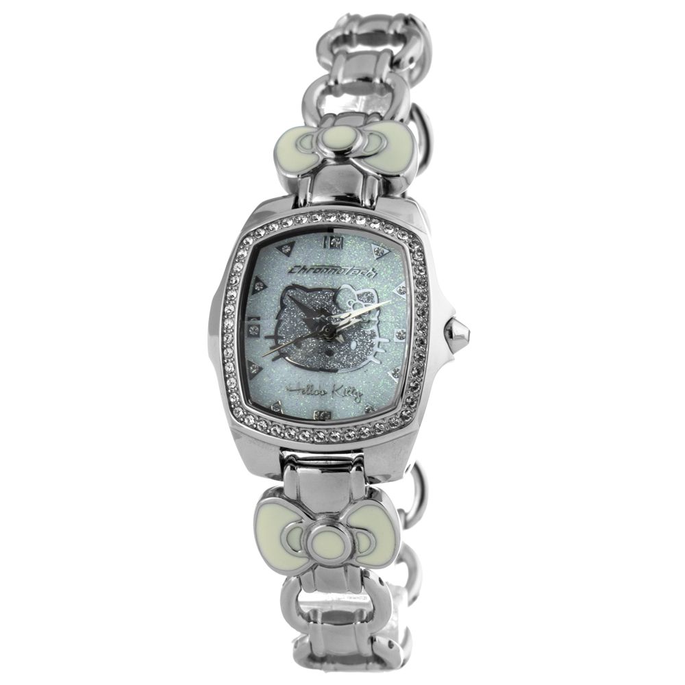 Montre Chronotech en acier inoxydable argenté