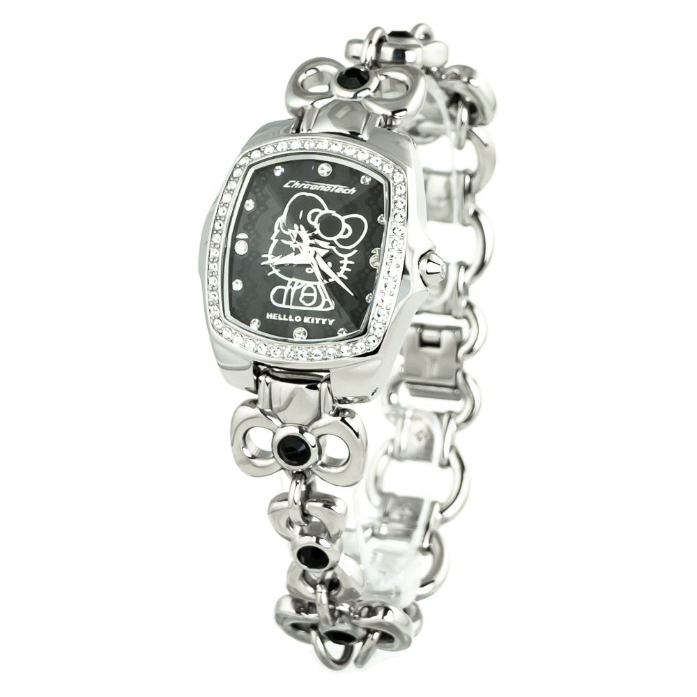 Montre Chronotech en acier inoxydable argenté
