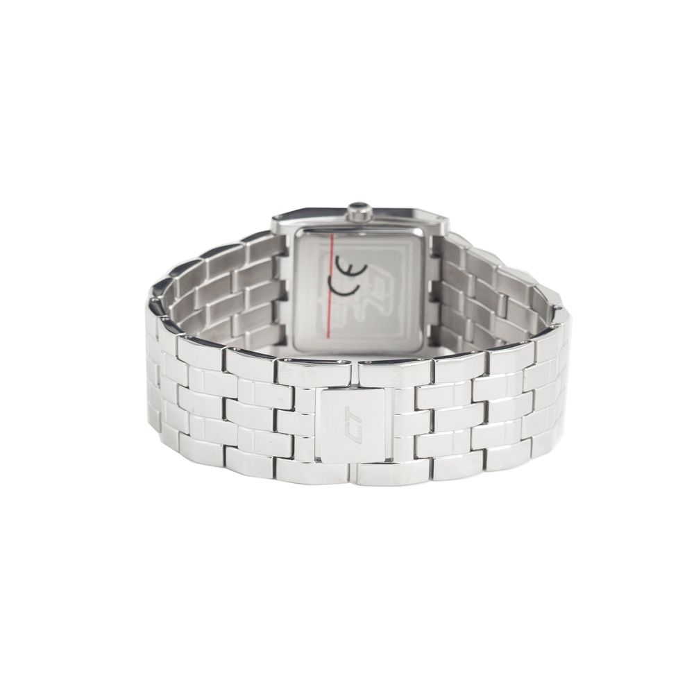 Montre Chronotech en acier inoxydable argenté