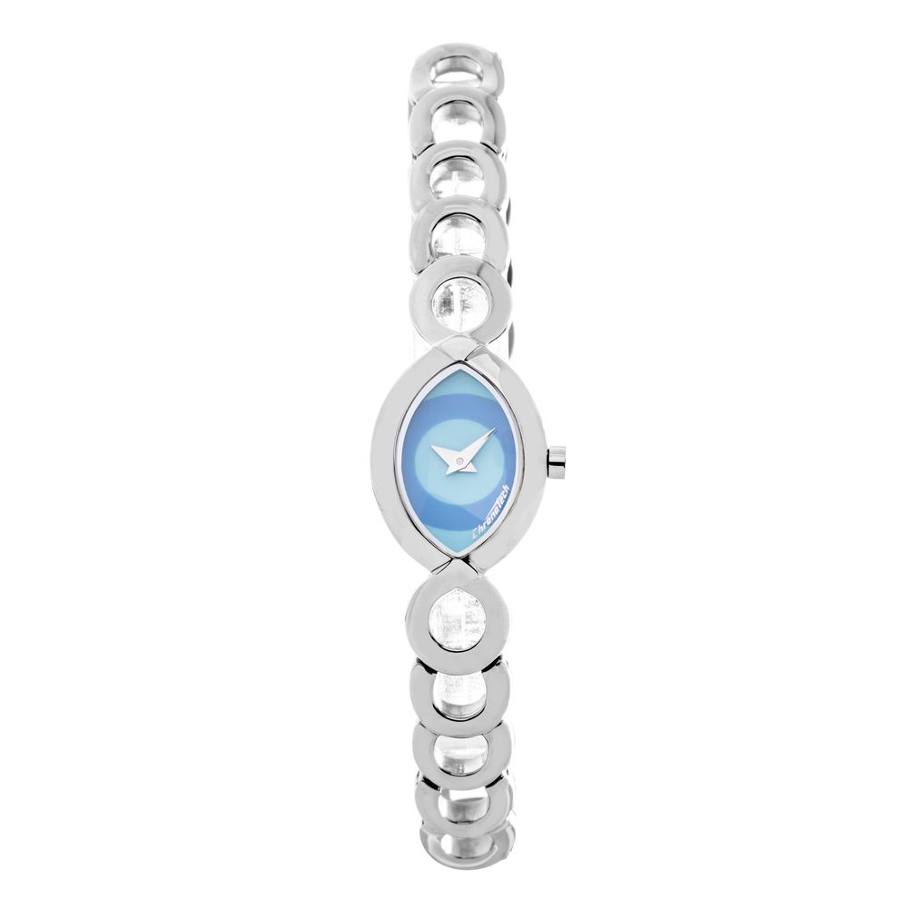 Montre Chronotech en acier inoxydable argenté