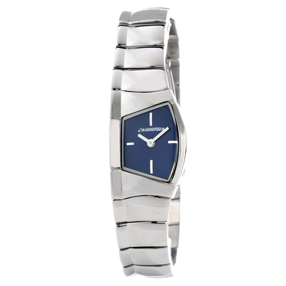 Montre Chronotech en acier inoxydable argenté