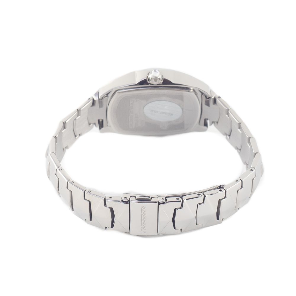 Montre Chronotech en acier inoxydable argenté