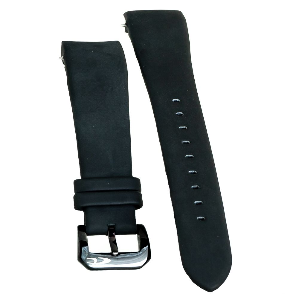 Montre Chronotech en caoutchouc noir