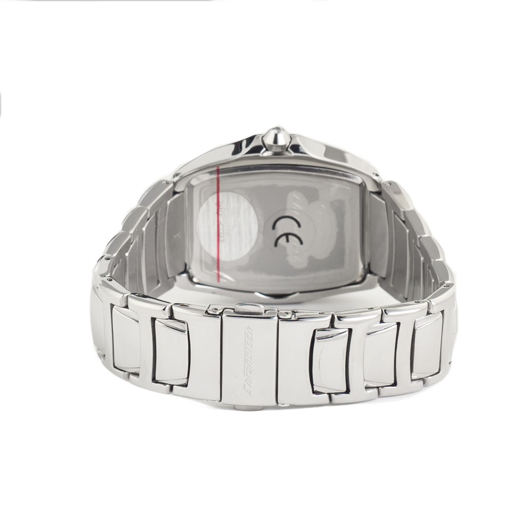 Montre Chronotech en acier inoxydable argenté