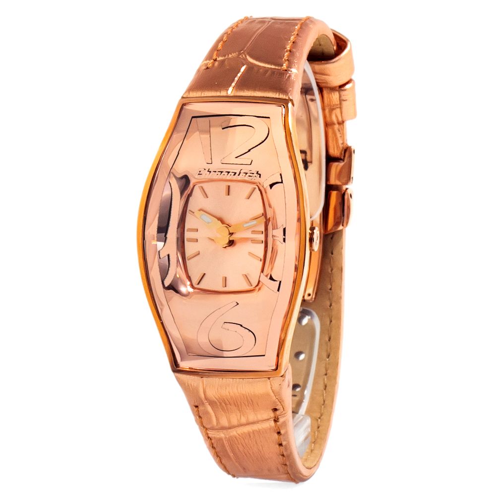 Montre Chronotech en cuir multicolore