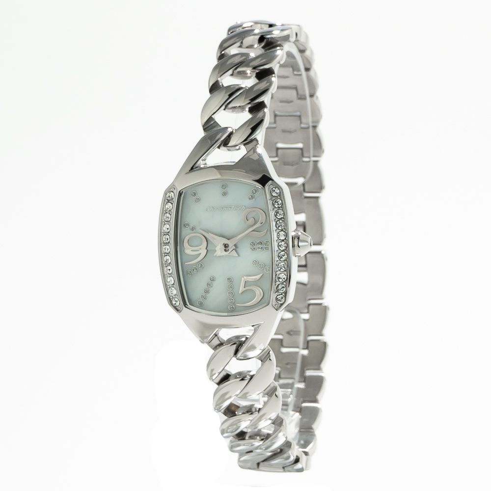 Montre Chronotech en acier inoxydable argenté