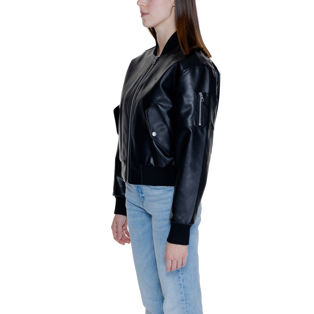 Vestes et manteaux en polyéthylène noir Calvin Klein Jeans