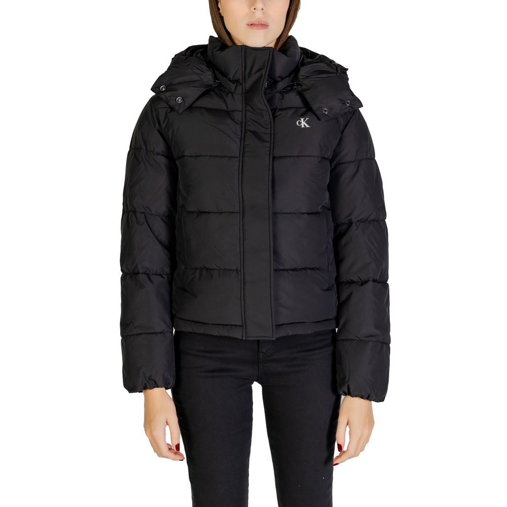 Vestes et manteaux Calvin Klein Jeans en polyester recyclé noir