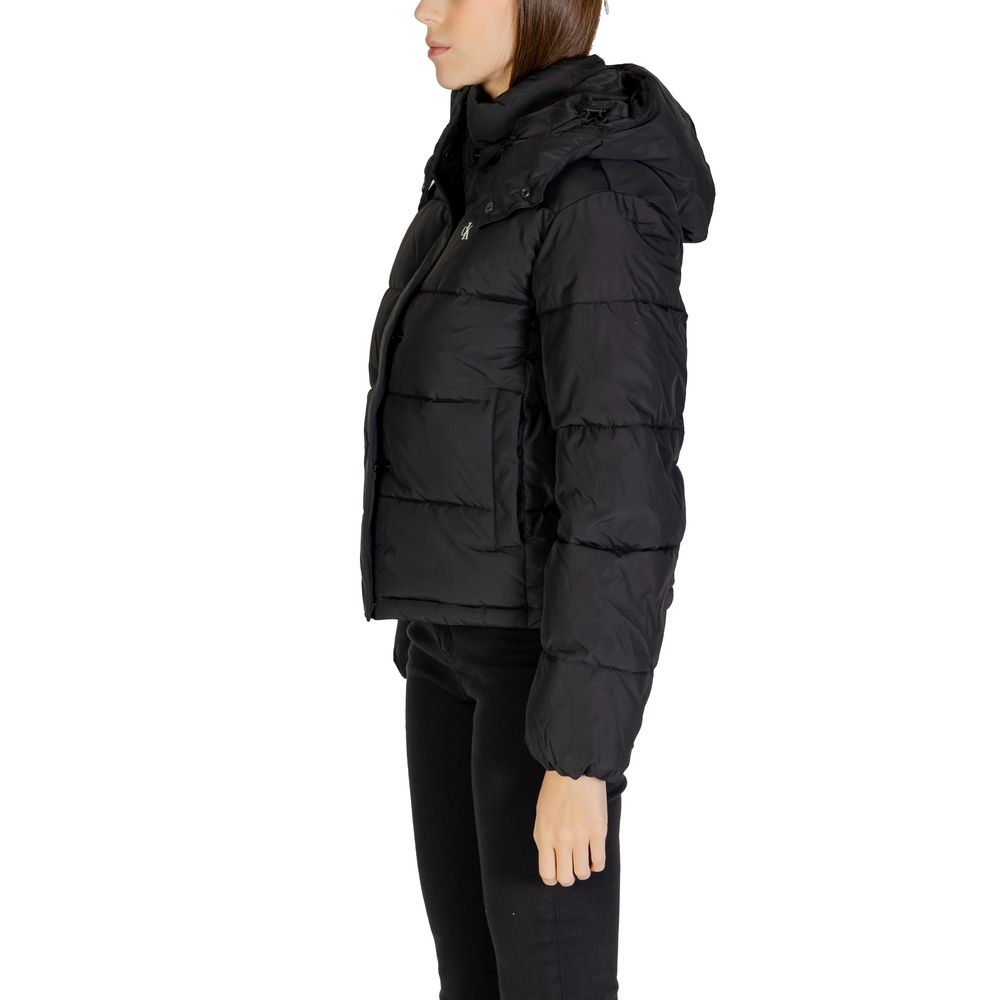 Vestes et manteaux Calvin Klein Jeans en polyester recyclé noir