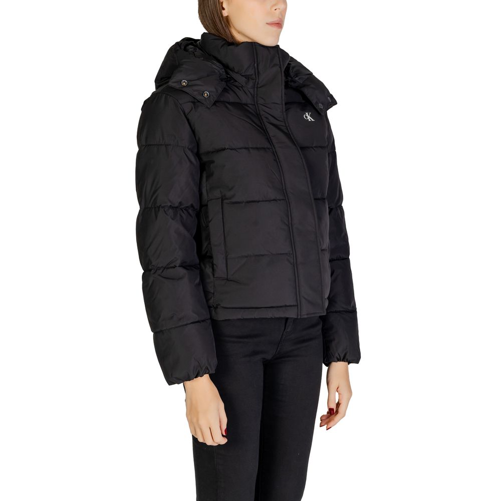 Vestes et manteaux Calvin Klein Jeans en polyester recyclé noir