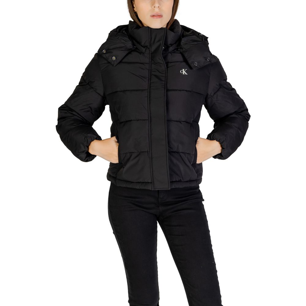Vestes et manteaux Calvin Klein Jeans en polyester recyclé noir