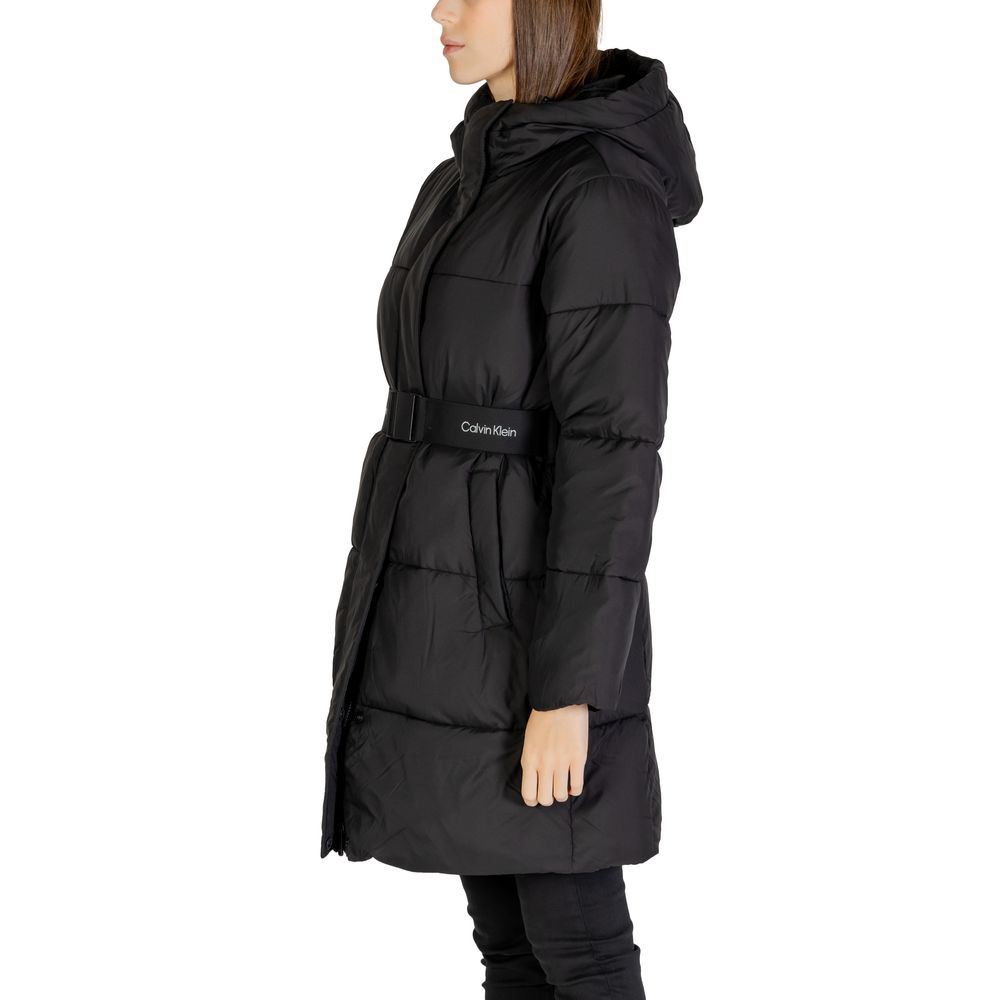 Vestes et manteaux en nylon noir Calvin Klein Jeans