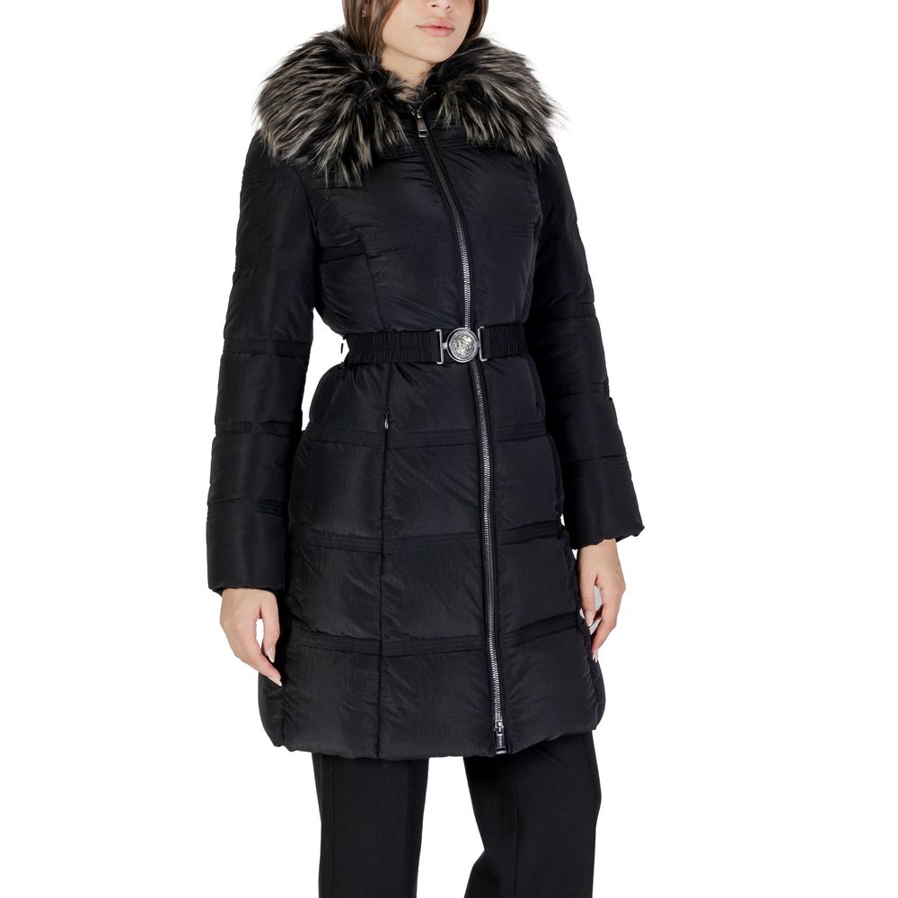Vestes et manteaux en polyester noir Guess