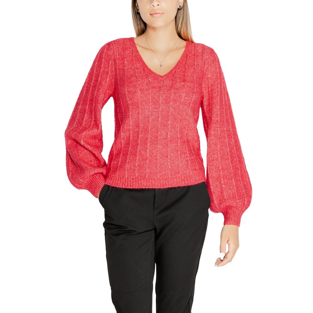 Guess Pink Polyester Sweater by Guess