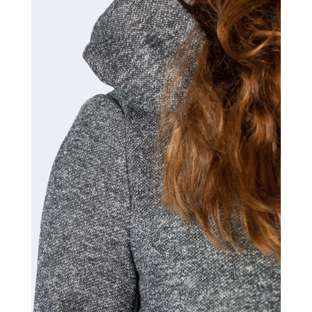 Vestes et manteaux en polyester gris uniquement