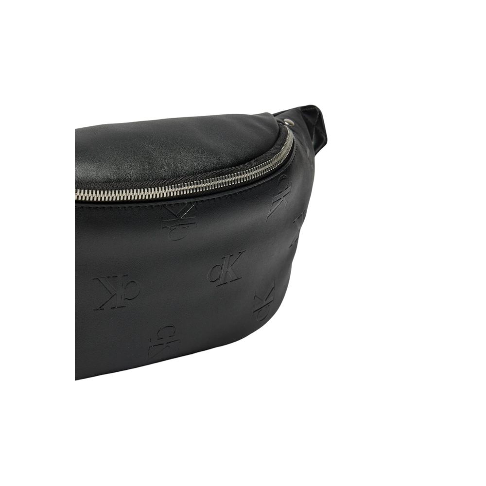 Sac ceinture en polyéthylène noir Calvin Klein Jeans