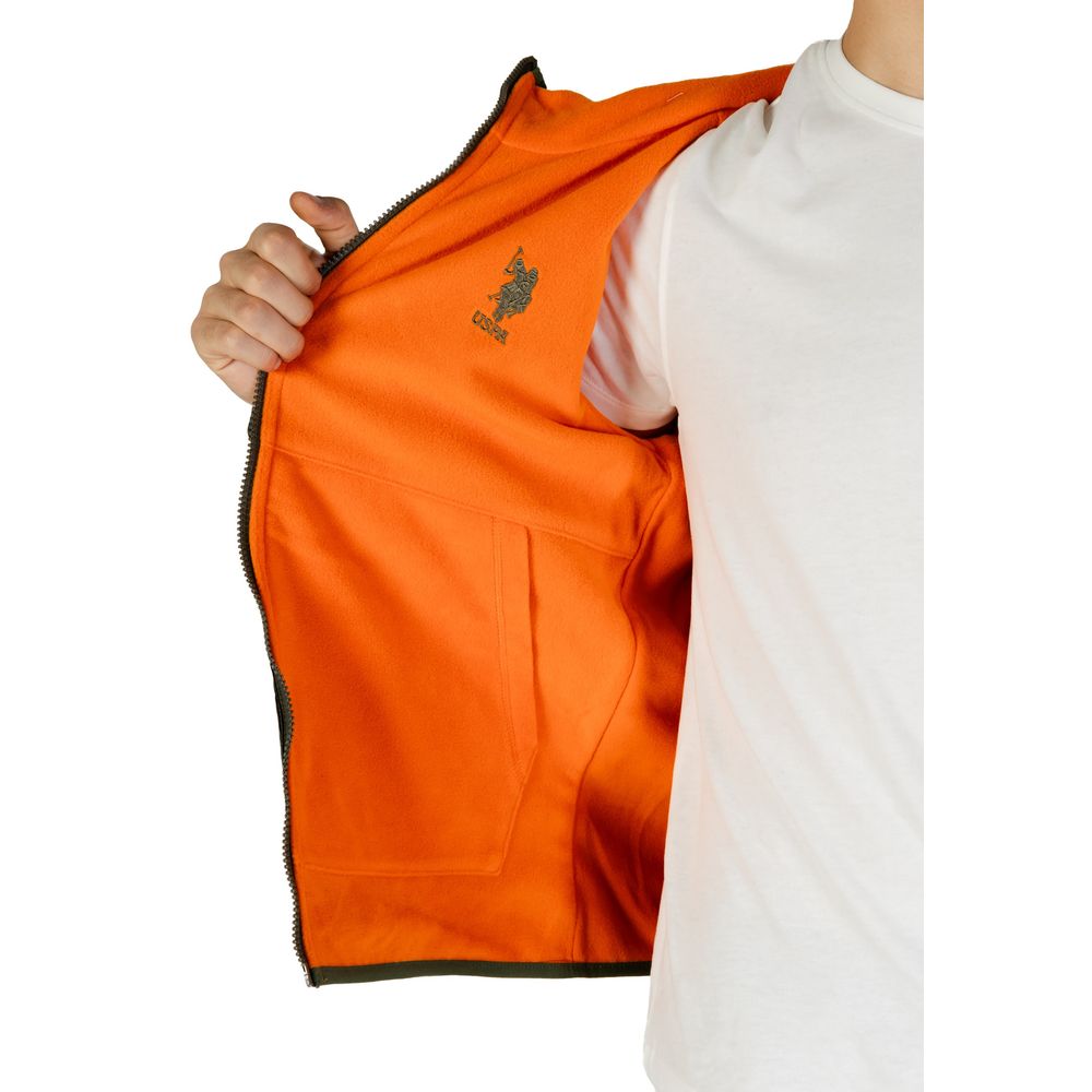 Vestes et manteaux en polyamide vert US POLO ASSN.