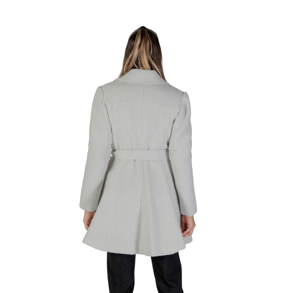 Vestes et manteaux en polyester gris Guess