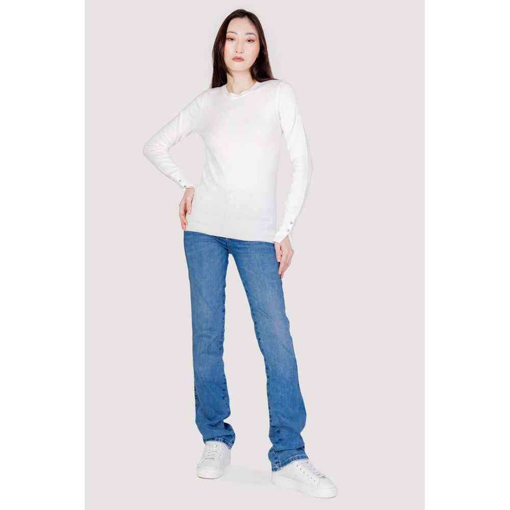 Guess White Cotton Sportswear