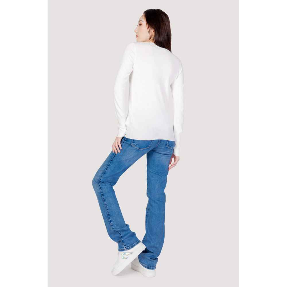 Guess White Cotton Sportswear