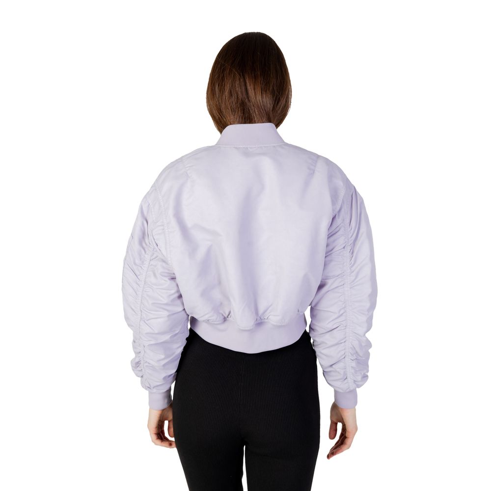 Vestes et manteaux en polyamide violet Calvin Klein Jeans