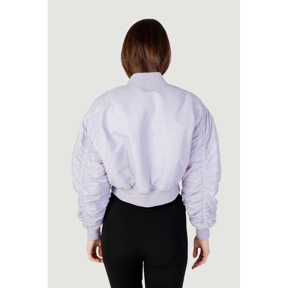 Vestes et manteaux en polyamide violet Calvin Klein Jeans