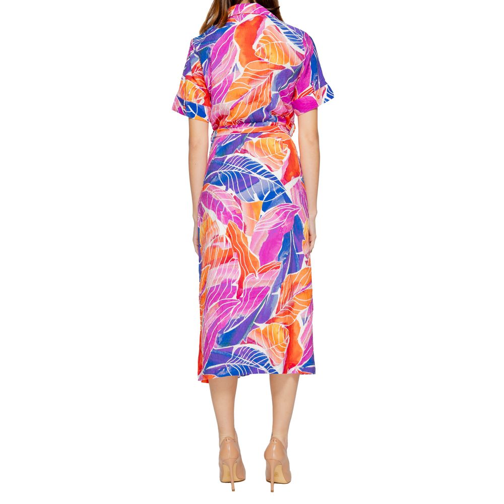 Robe en viscose multicolore Vila Clothes