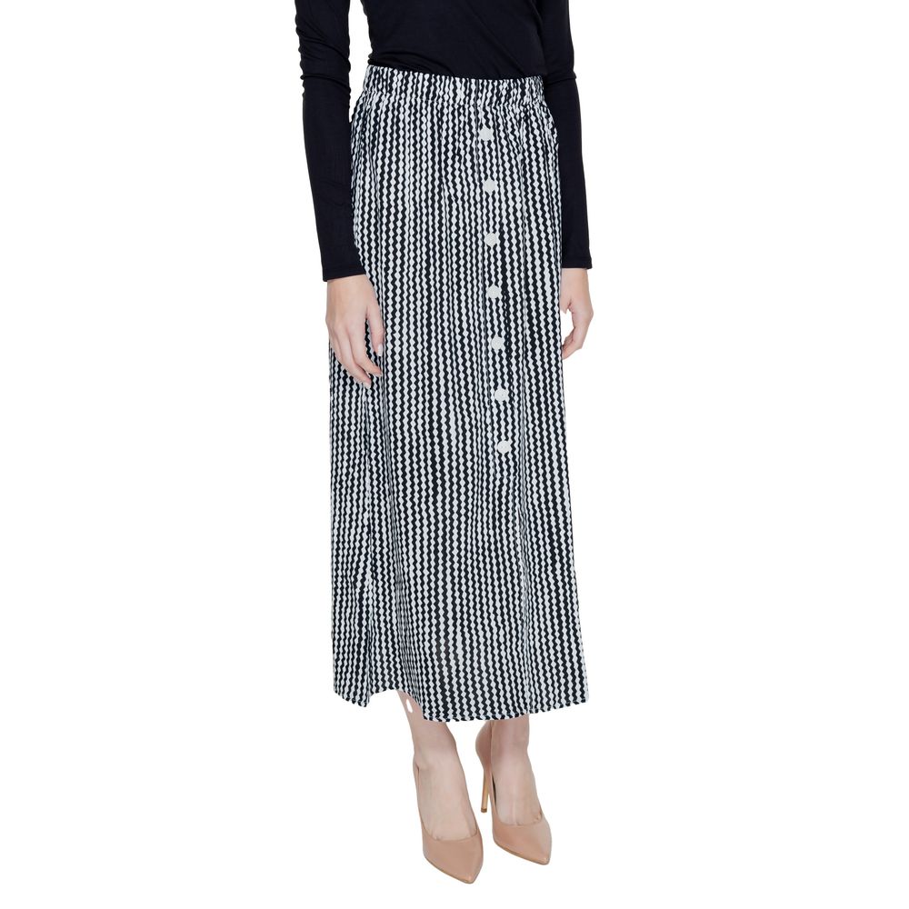Jupe en viscose noire Only