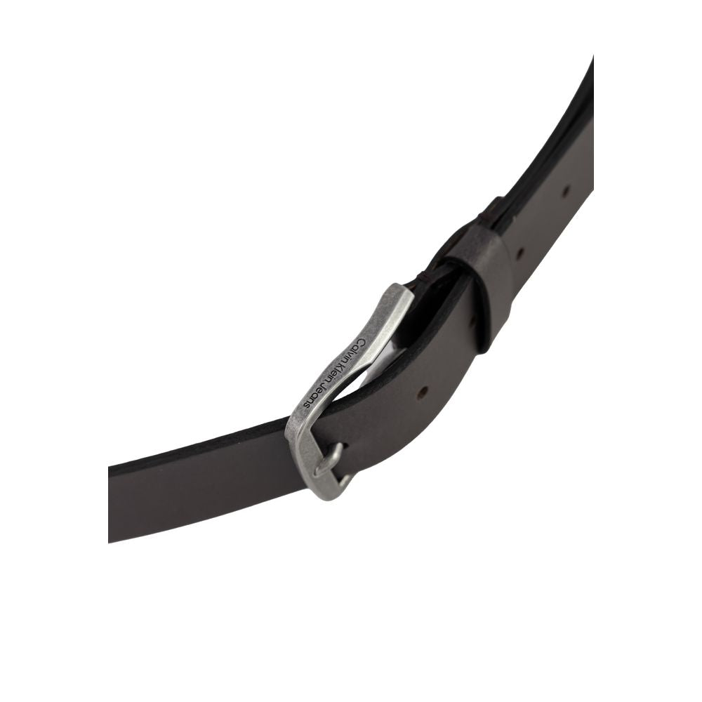 Ceinture en cuir marron Calvin Klein Jeans